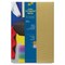 Folia Corrugated Papers - 9-3/4" x 13-3/4", Gold and Silver, Pkg of 10